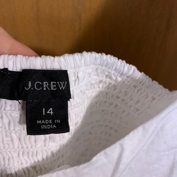 HOST PICK 💕 J.Crew White Midi Dress Button Down - Picture 3 of 6